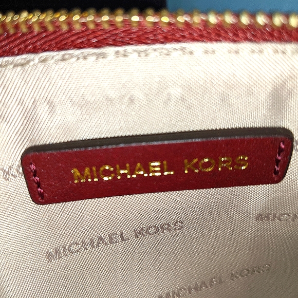 Michael Kors Oxblood Trio Wristlet - Picture 12 of 13